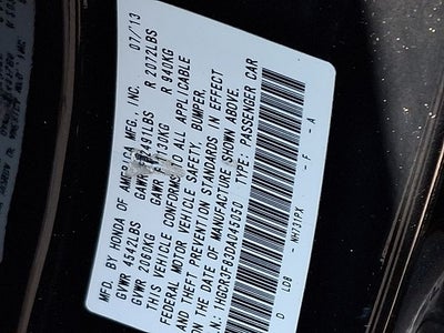 2013 Honda Accord EX-L