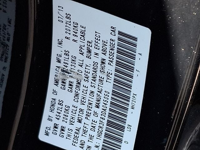 2013 Honda Accord EX-L