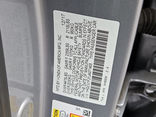 2018 Honda Accord Sport