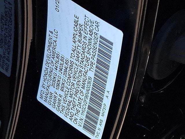 2022 Honda Accord Touring 2.0T