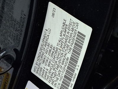 2023 Honda Accord LX