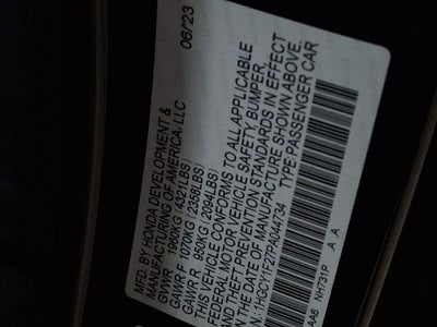 2023 Honda Accord LX