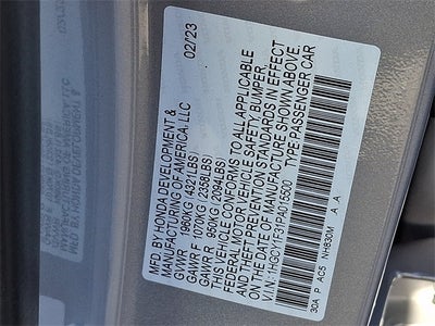 2023 Honda Accord EX