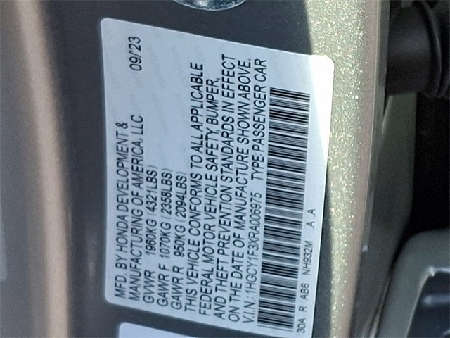 2024 Honda Accord EX