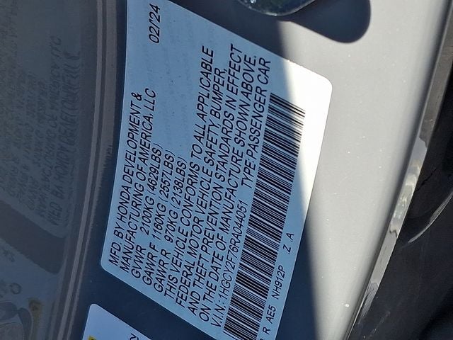 2024 Honda Accord Hybrid Sport-L