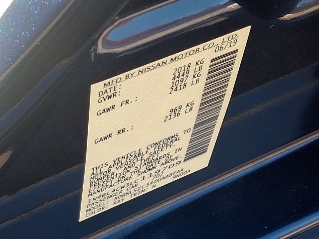 2020 Nissan Altima 2.5 SR