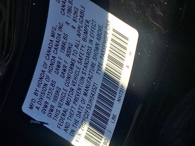 2018 Honda Civic LX