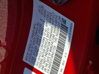 2023 Honda Civic EX
