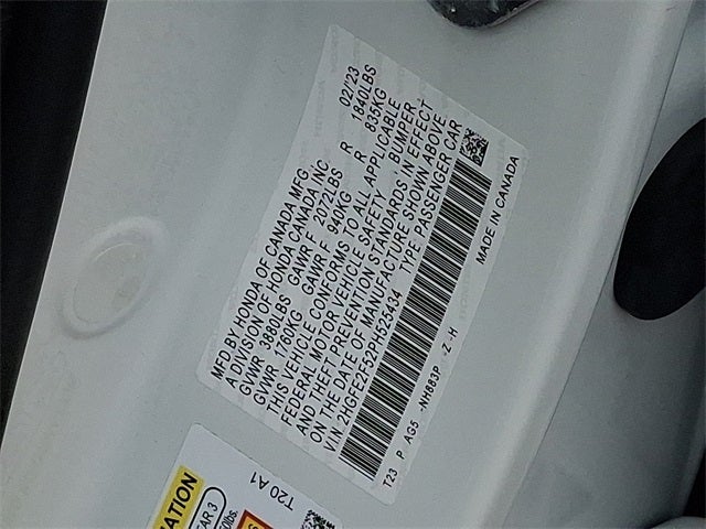 2023 Honda Civic Sport