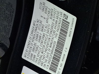 2024 Honda Civic Sport