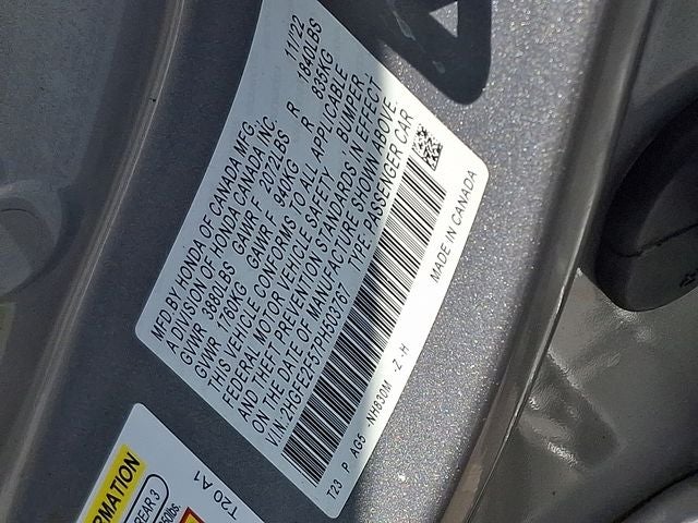 2023 Honda Civic Sport