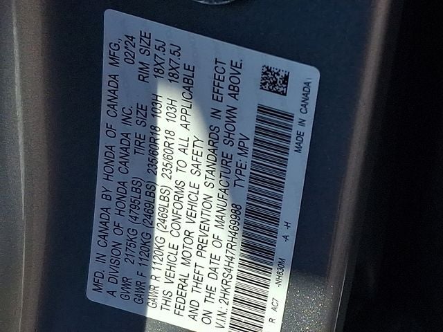 2024 Honda CR-V EX
