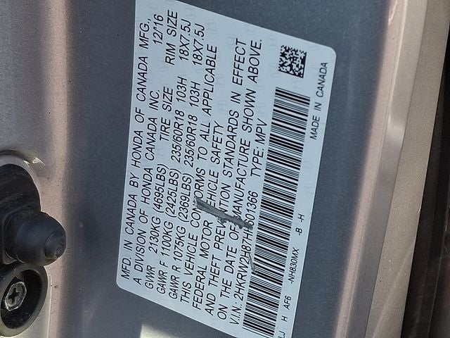 2017 Honda CR-V EX-L
