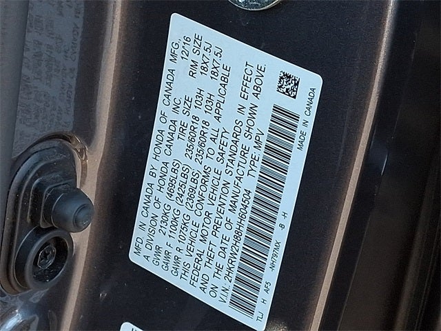 2017 Honda CR-V EX-L