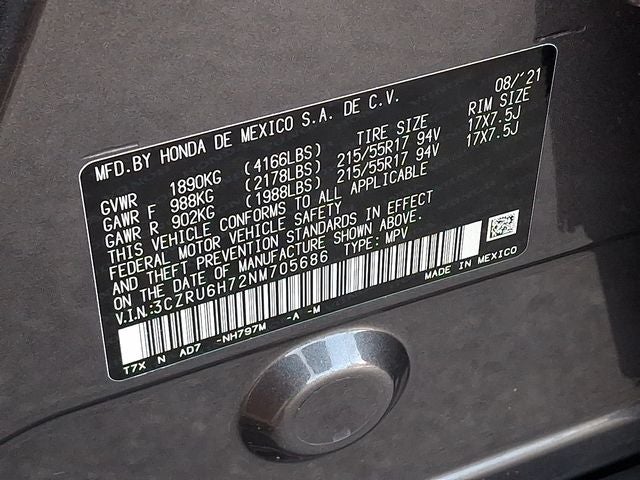 2022 Honda HR-V EX-L