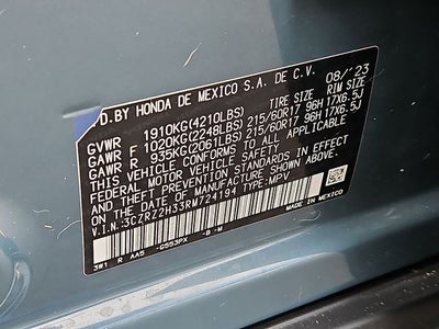 2024 Honda HR-V LX