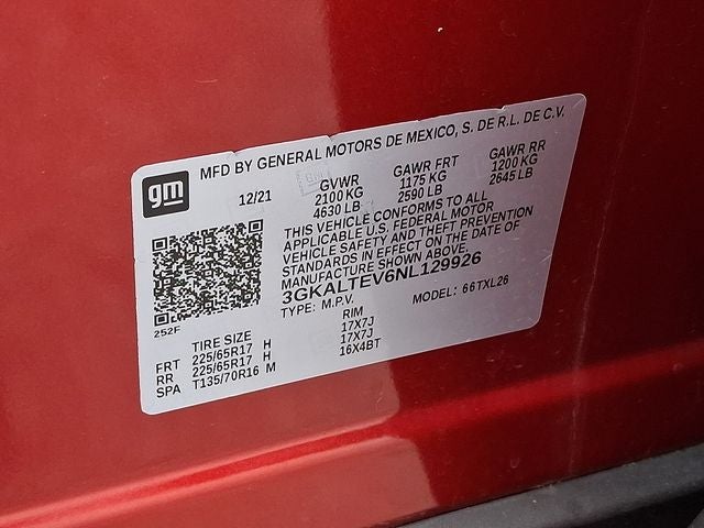 2022 GMC Terrain SLE