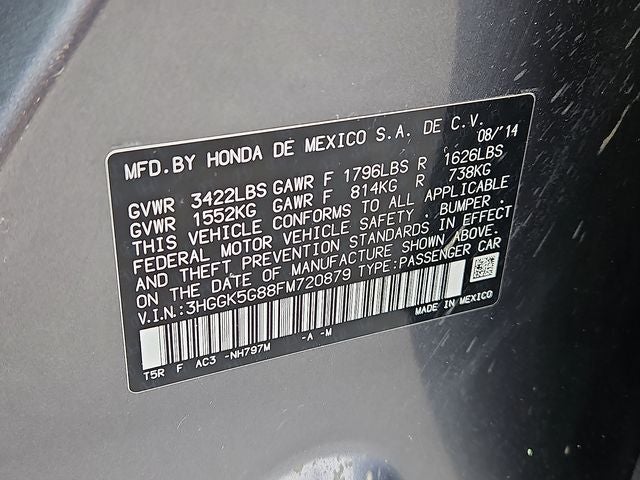 2015 Honda Fit EX