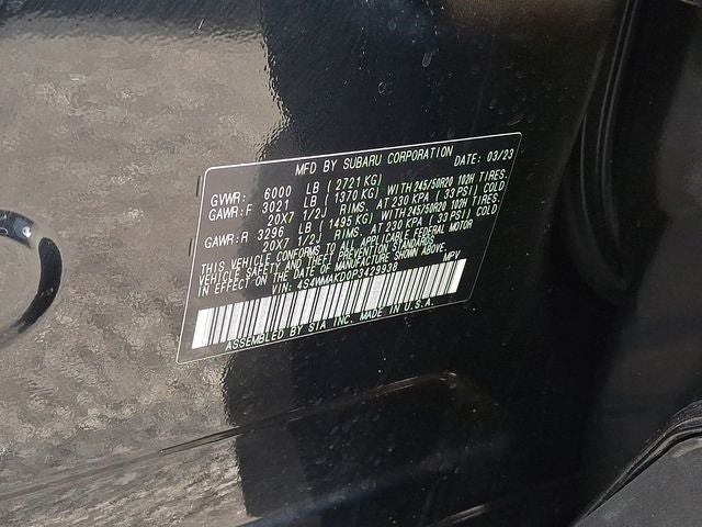 2023 Subaru Ascent Onyx Edition