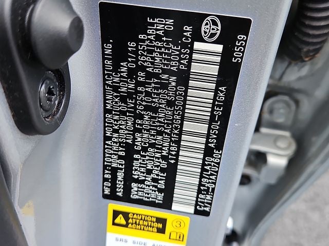 2016 Toyota Camry XLE