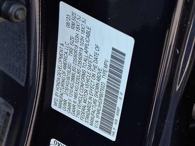 2023 Honda Odyssey EX
