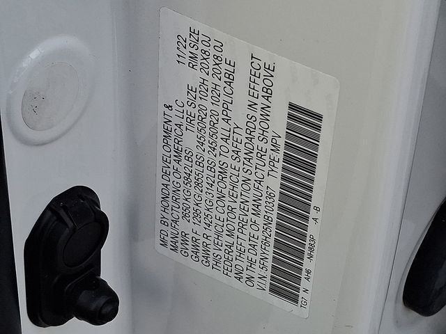 2022 Honda Pilot Special Edition