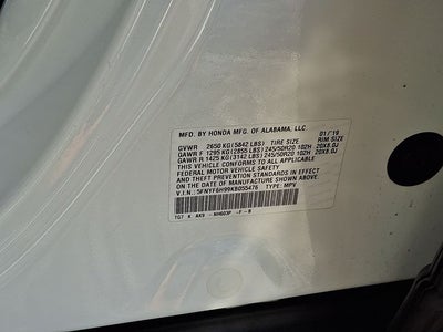 2019 Honda Pilot Touring 8 Passenger