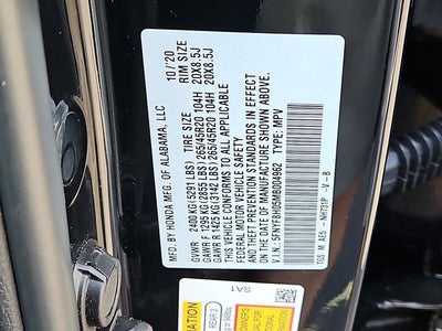 2021 Honda Passport Elite