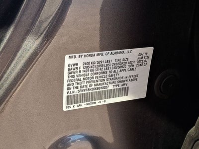 2019 Honda Passport Sport