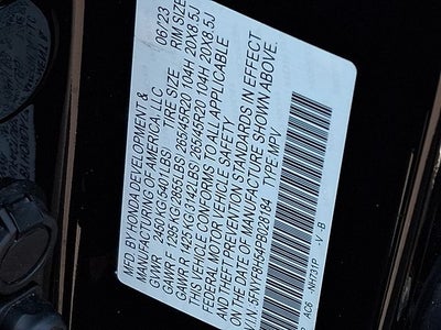 2023 Honda Passport EX-L