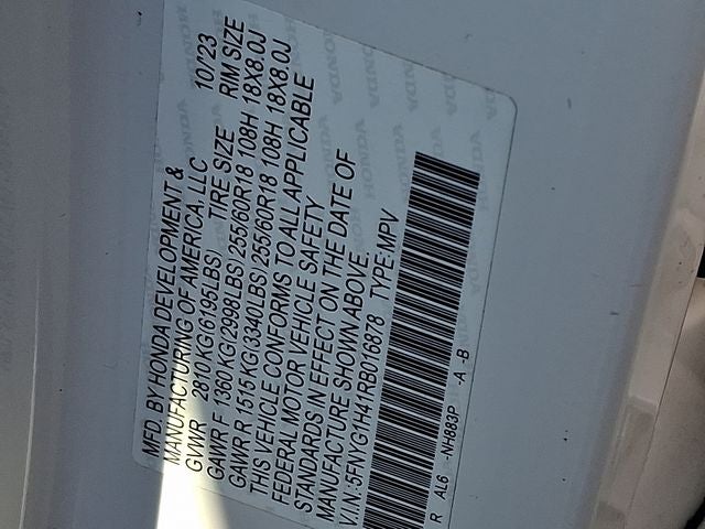 2024 Honda Pilot EX-L 8 Passenger