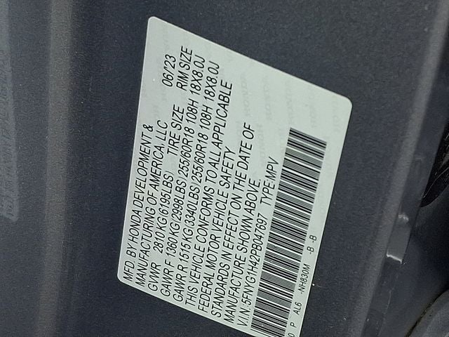 2023 Honda Pilot EX-L 8 Passenger
