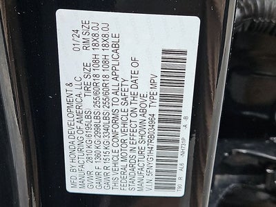 2024 Honda Pilot EX-L 8 Passenger