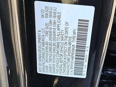 2023 Honda Pilot EX-L 8 Passenger