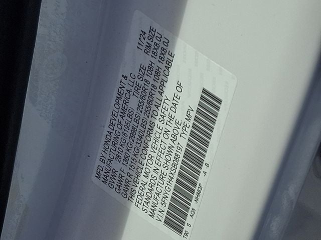 2025 Honda Pilot EX-L+