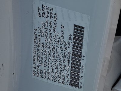 2024 Honda Pilot EX-L 7 Passenger