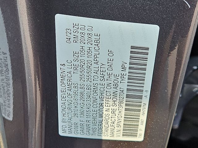 2023 Honda Pilot Touring - Photo 27
