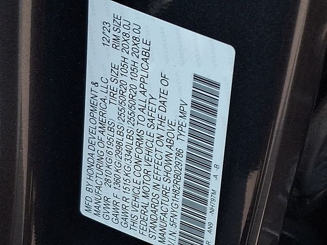 2024 Honda Pilot Elite