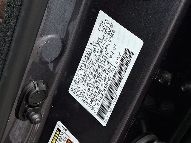 2024 Honda Ridgeline RTL