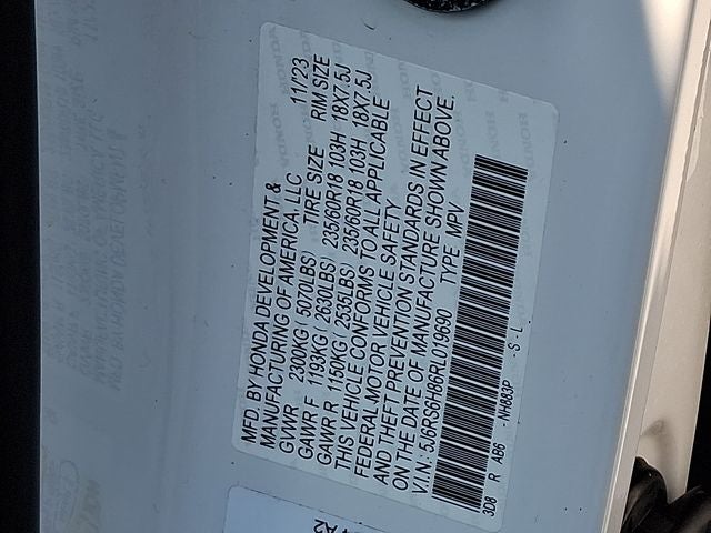 2024 Honda CR-V Hybrid Sport-L