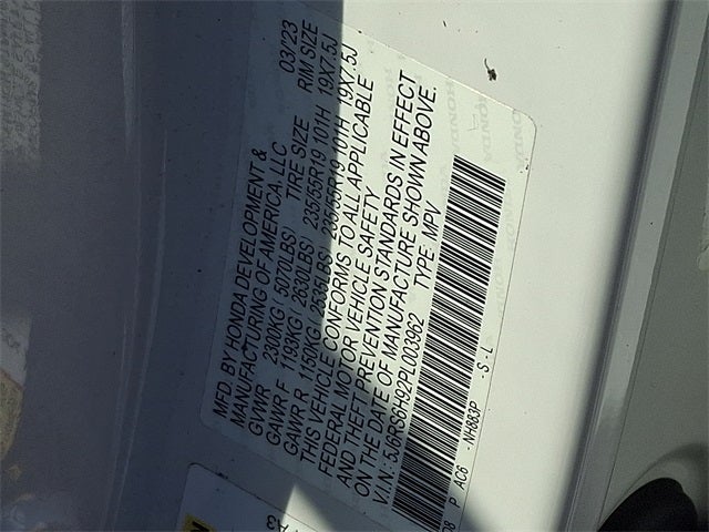 2023 Honda CR-V Hybrid Sport Touring