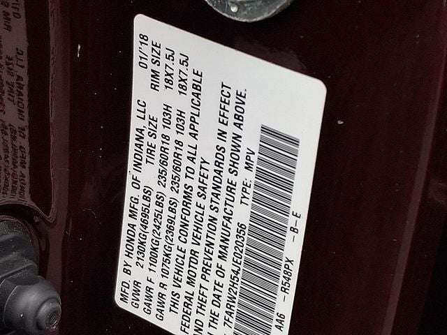 2018 Honda CR-V EX