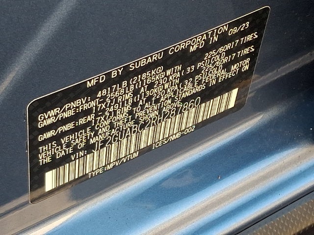 2024 Subaru Crosstrek Base