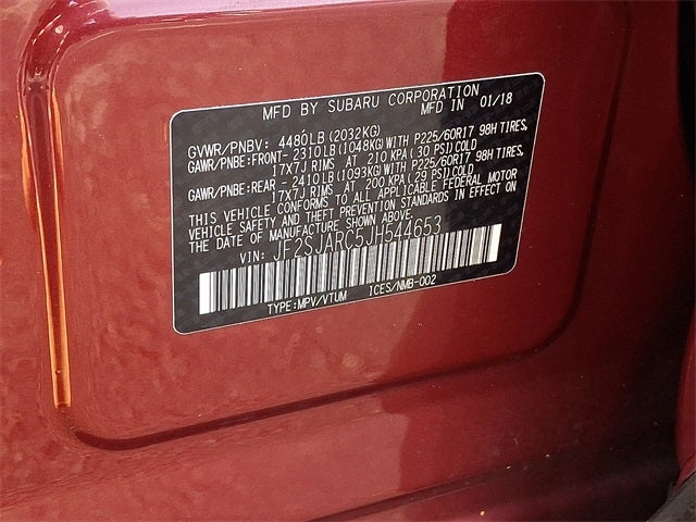 2018 Subaru Forester 2.5i Limited