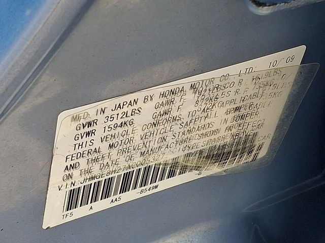 2010 Honda Fit Base