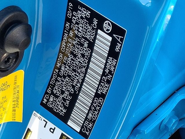 2019 Toyota Corolla Hatchback SE