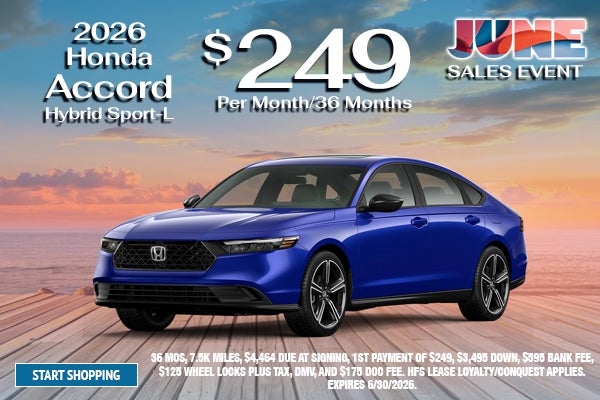 2026 Honda Accord Hybrid Sport-L
