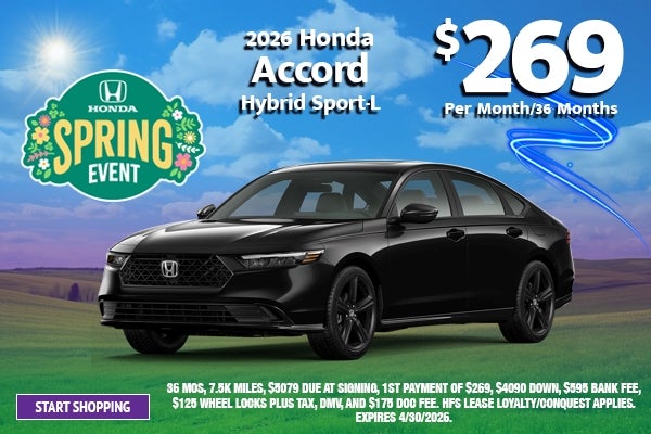 2026 Honda Accord Hybrid Sport-L