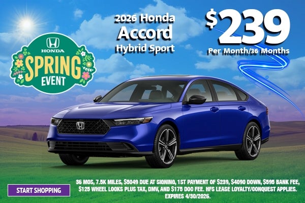 2026 Honda Accord Hybrid Sport