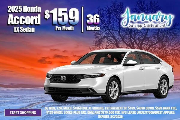 2025 Honda Accord LX Sedan